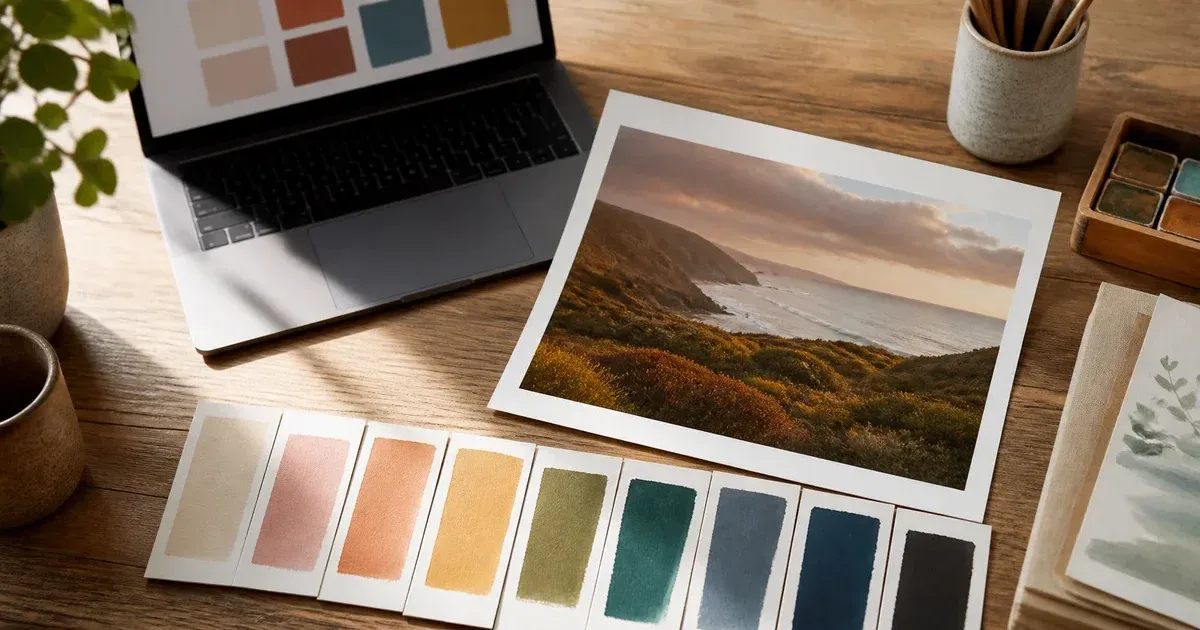 How to Build a Color Palette from a Photo (and Actually Use It)