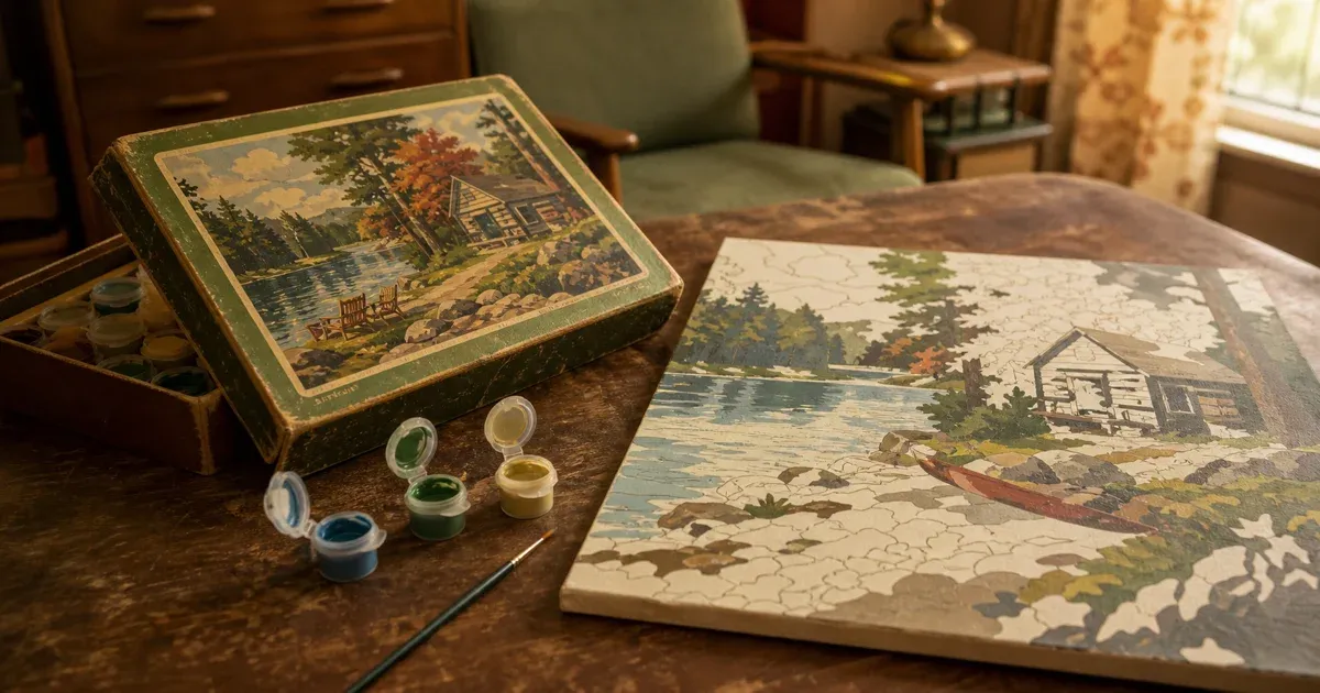 The History of Paint by Numbers: Da Vinci to 1950s