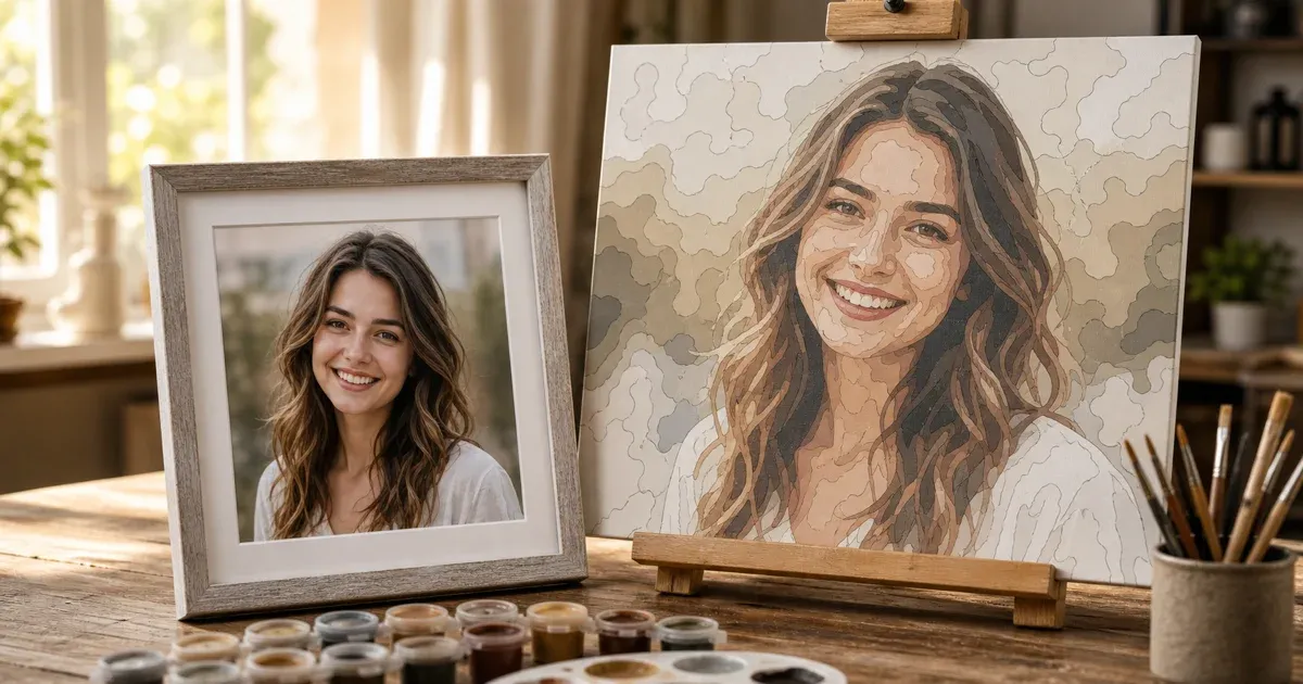 Paint by Numbers Portraits: Faces and Skin Tones