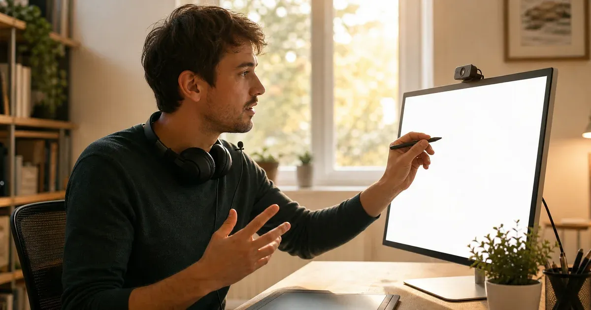 How to Record a Whiteboard Explainer Video With Your Voice (No Screen Recorder)
