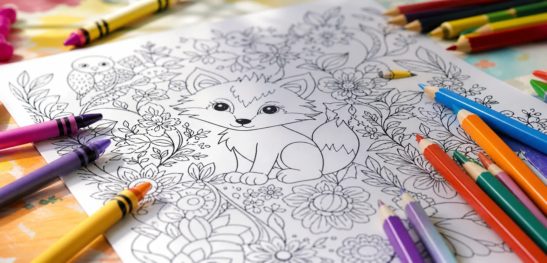 Coloring Page Generator