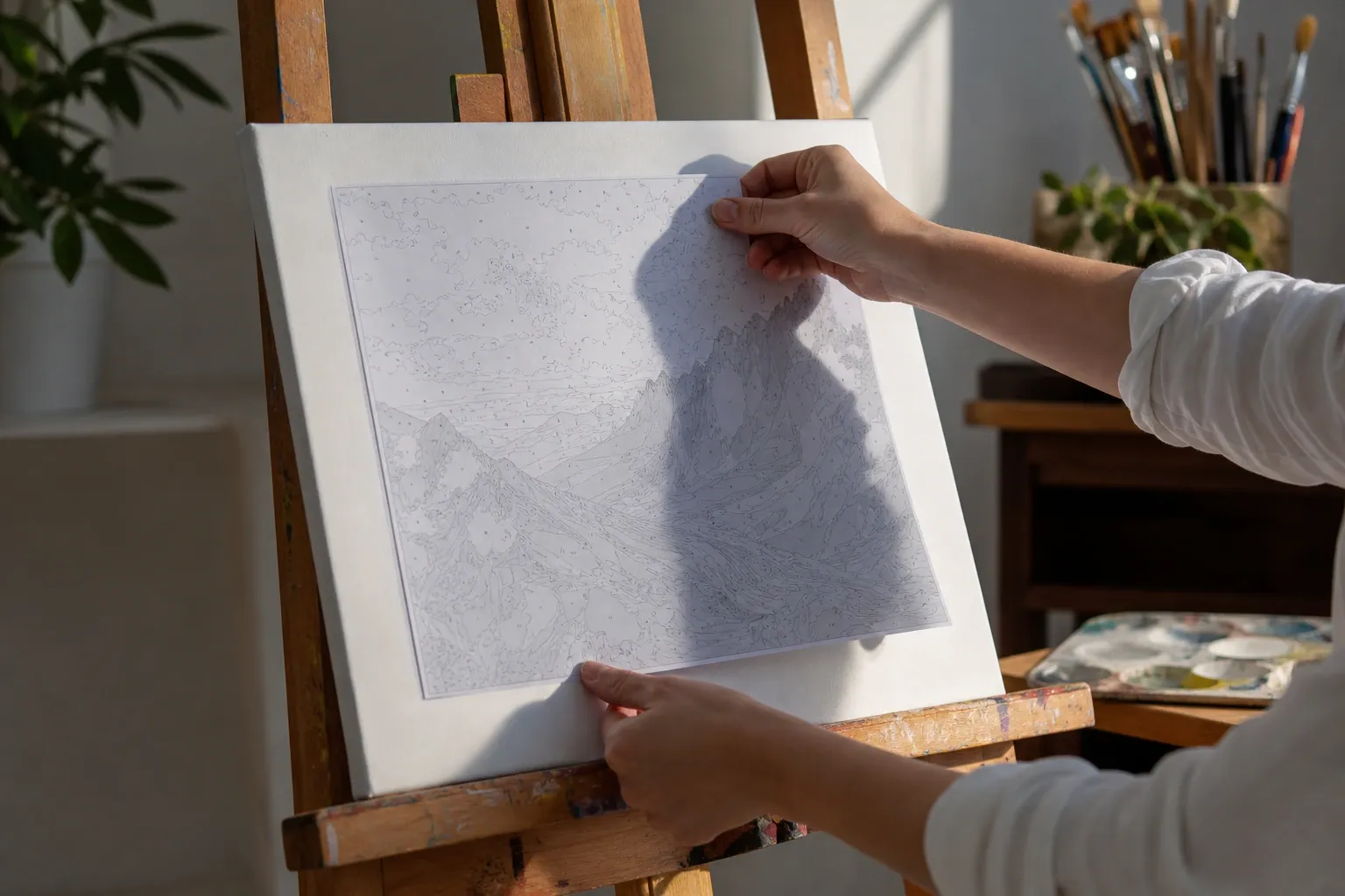 Turn a Photo Into a Custom Paint by Numbers Canvas